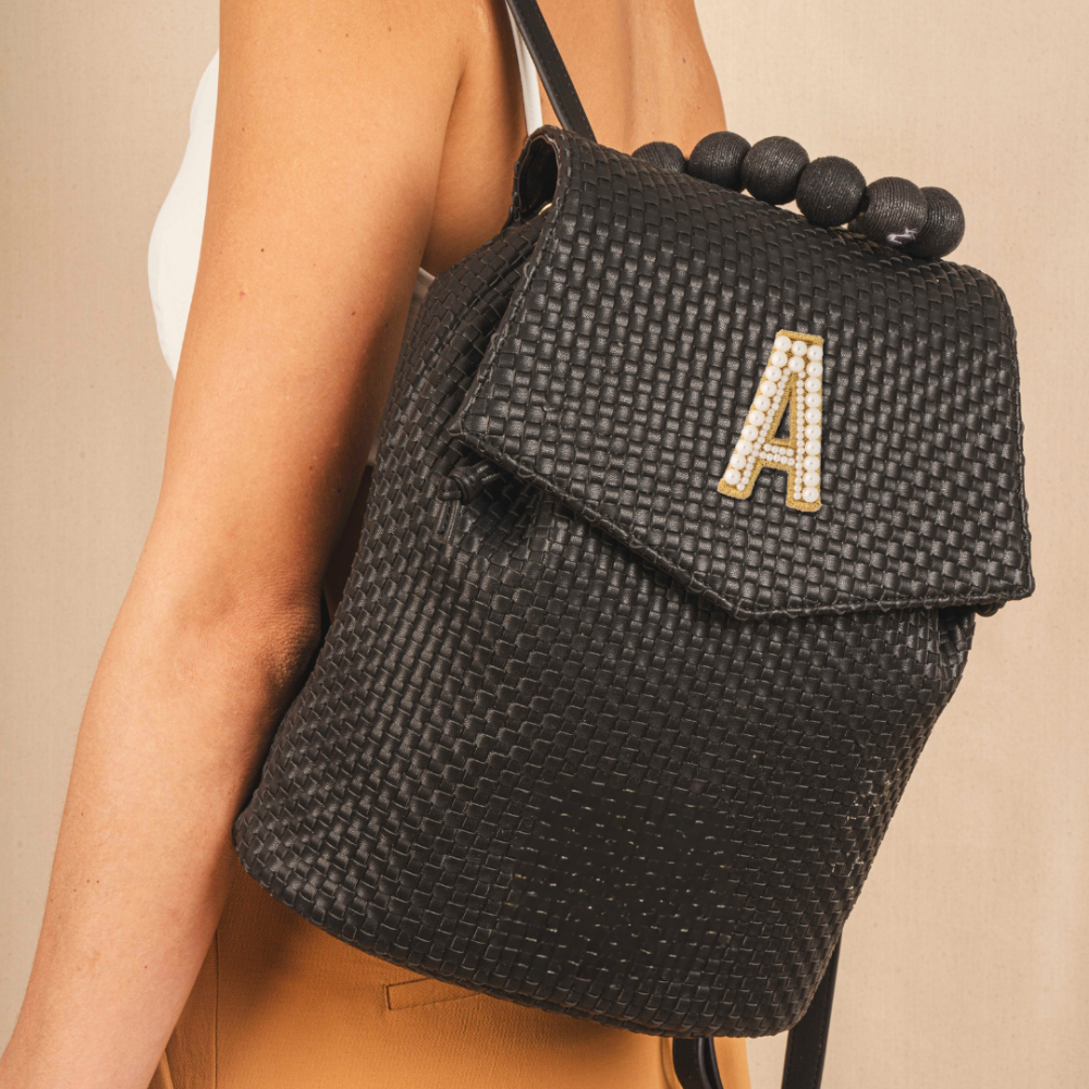 Personalized Jael Black Backpack