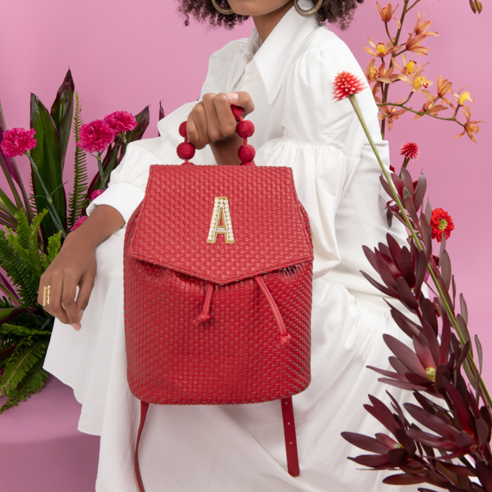 Personalized Jael Black Backpack