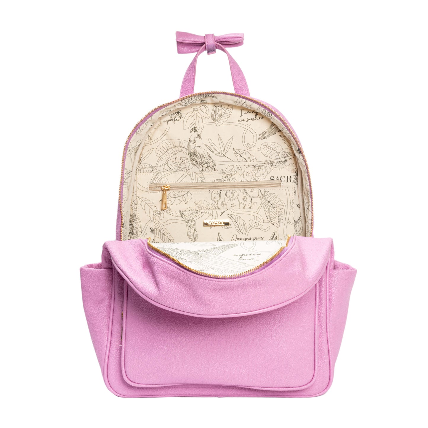 The Taly Backpack - Delicate Mauve
