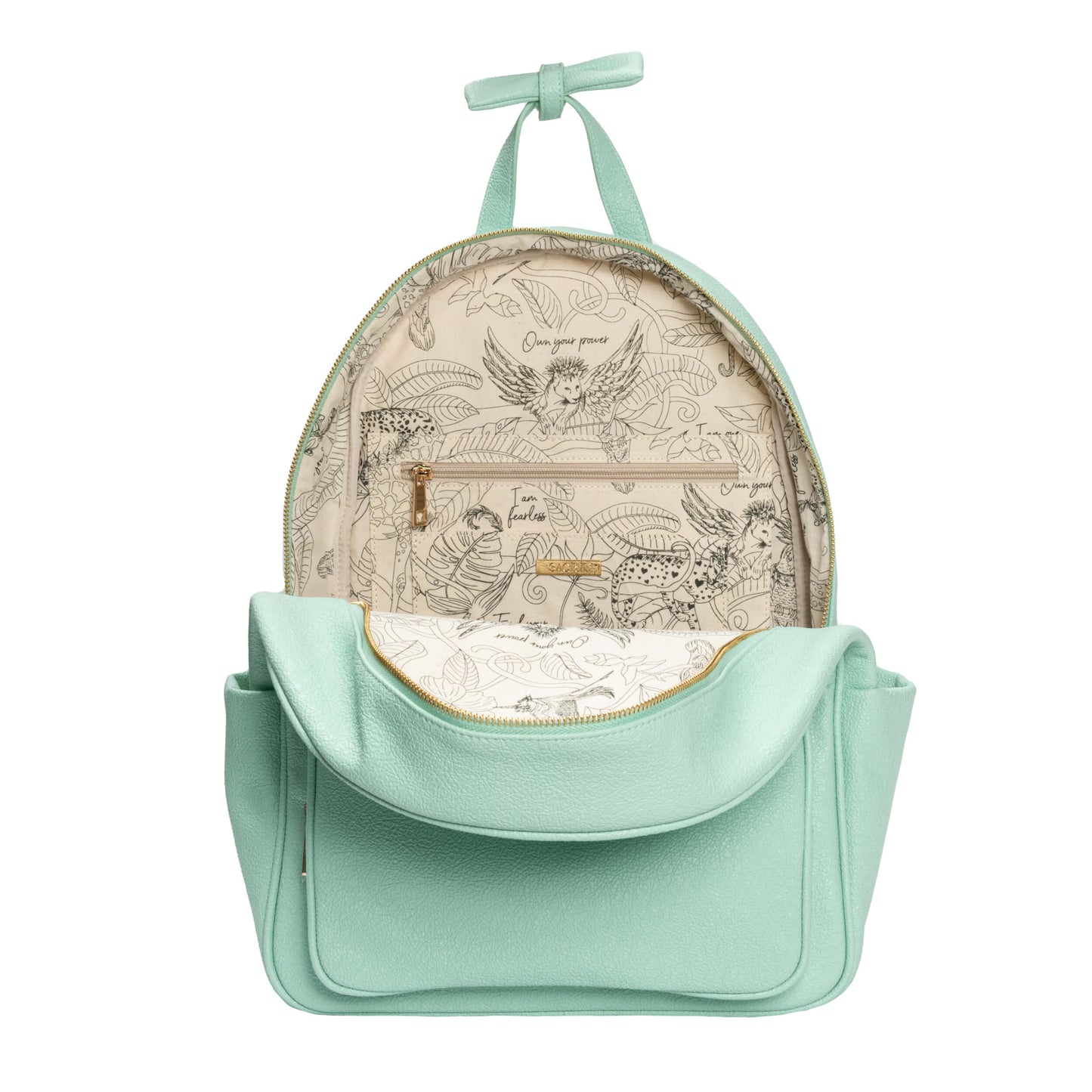 The Taly Backpack - Blessed Aqua