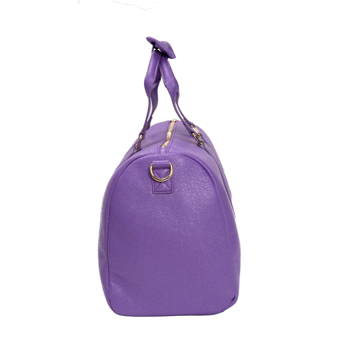 Purple Duffle _Weekender_ Bag_ Travel Personalized Sacra Shop