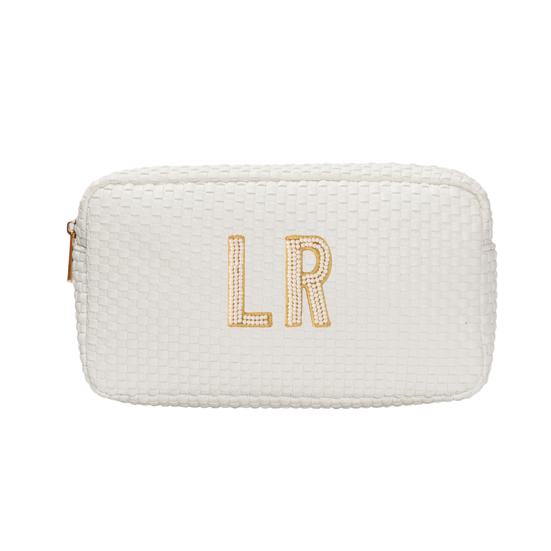 Medium Pouch - 2 Letters (Customizable) | Travel
