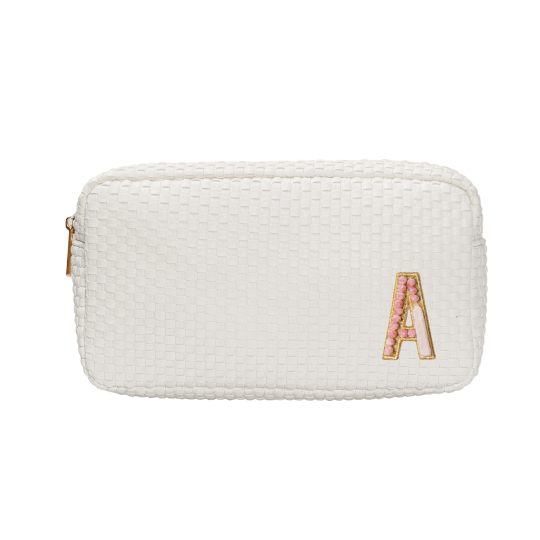 Medium Pouch - 1 Letter (Customizable) | Rainbow