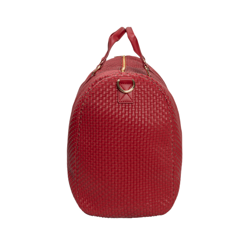 Personalized Red Lisi Duffle Bag