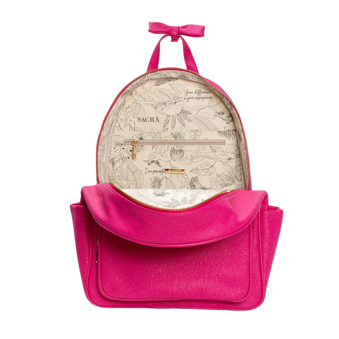 The Taly Backpack - Brave Pink