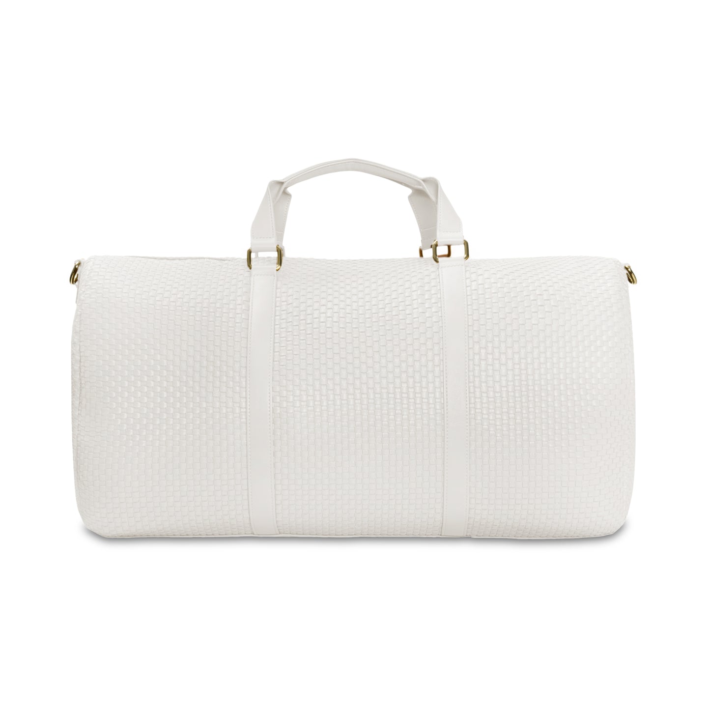 The Lisi Duffle Bag - Peaceful White