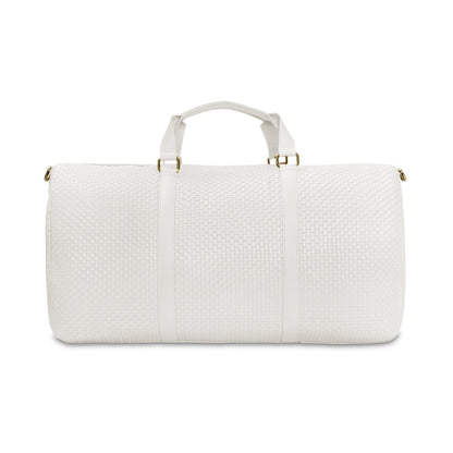 The Lisi Duffle Bag - Peaceful White