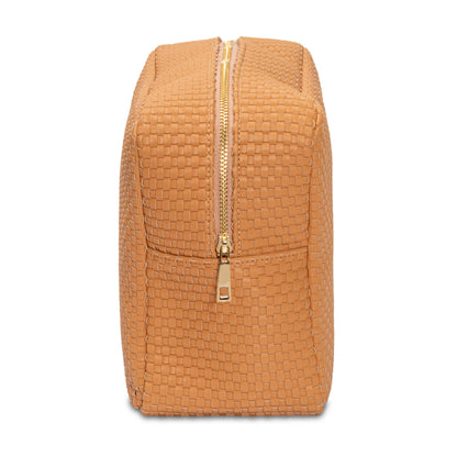 The Evelyn Big Pouch - Warm Camel
