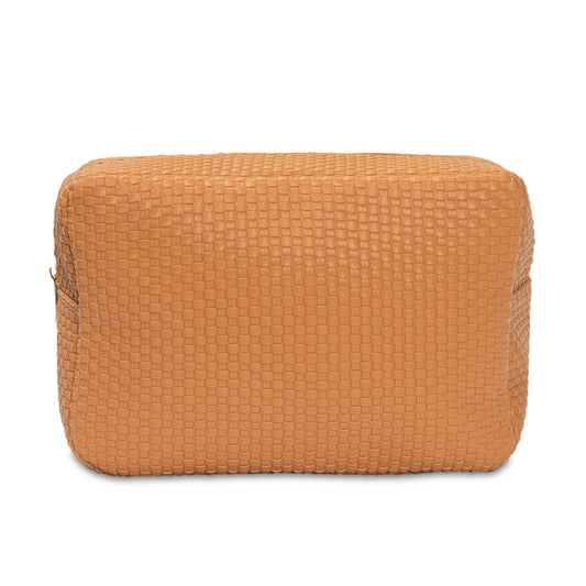 The Evelyn Big Pouch - Warm Camel