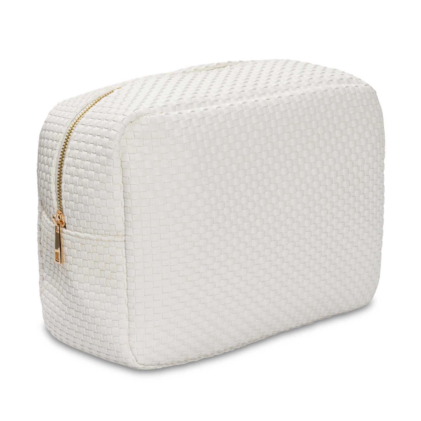 The Evelyn Big Pouch - Peaceful White