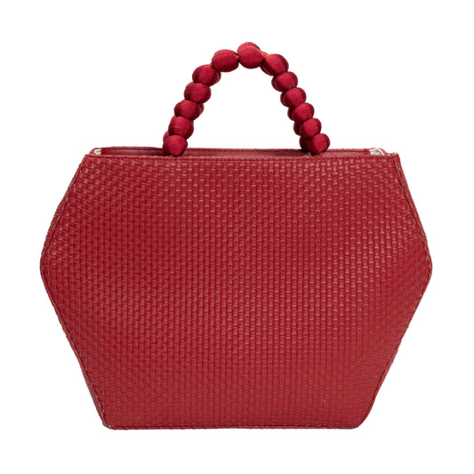 The Frida Tote - Passion Red (Customizable)