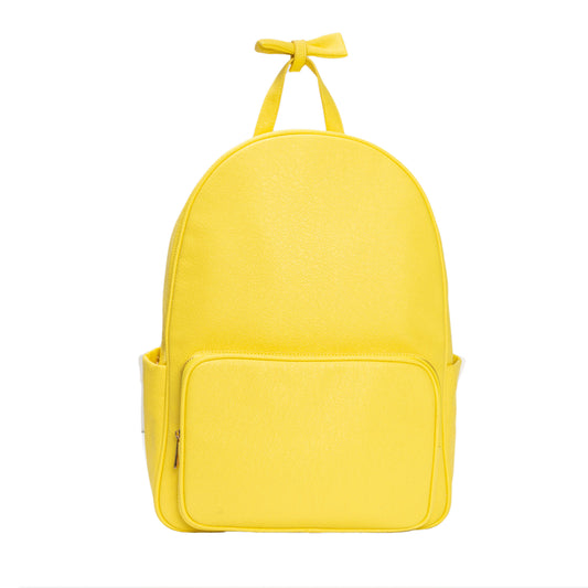The Taly Backpack - Bright Yellow (Customizable)