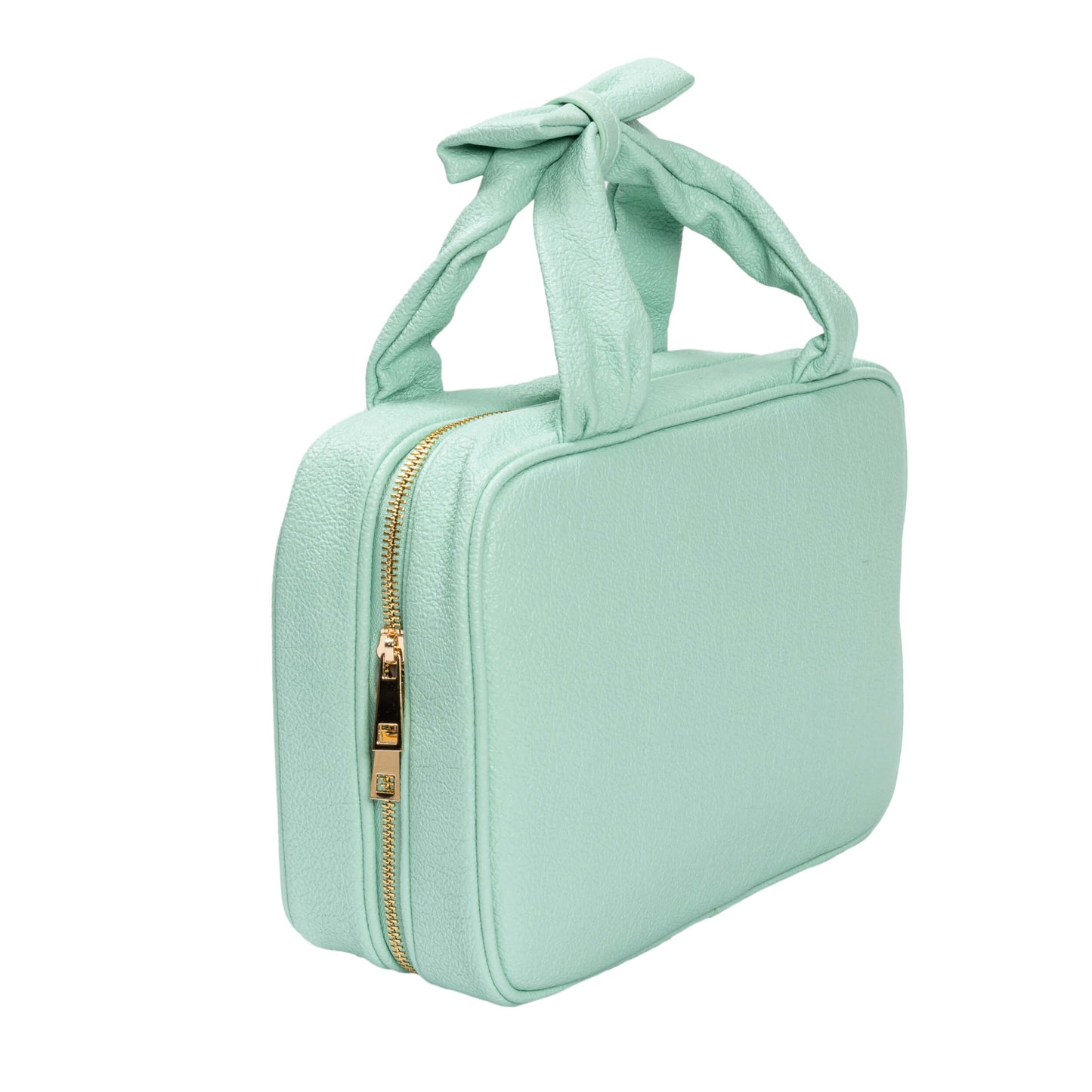 The Leah suitcase - Blessed Aqua (Customizable)