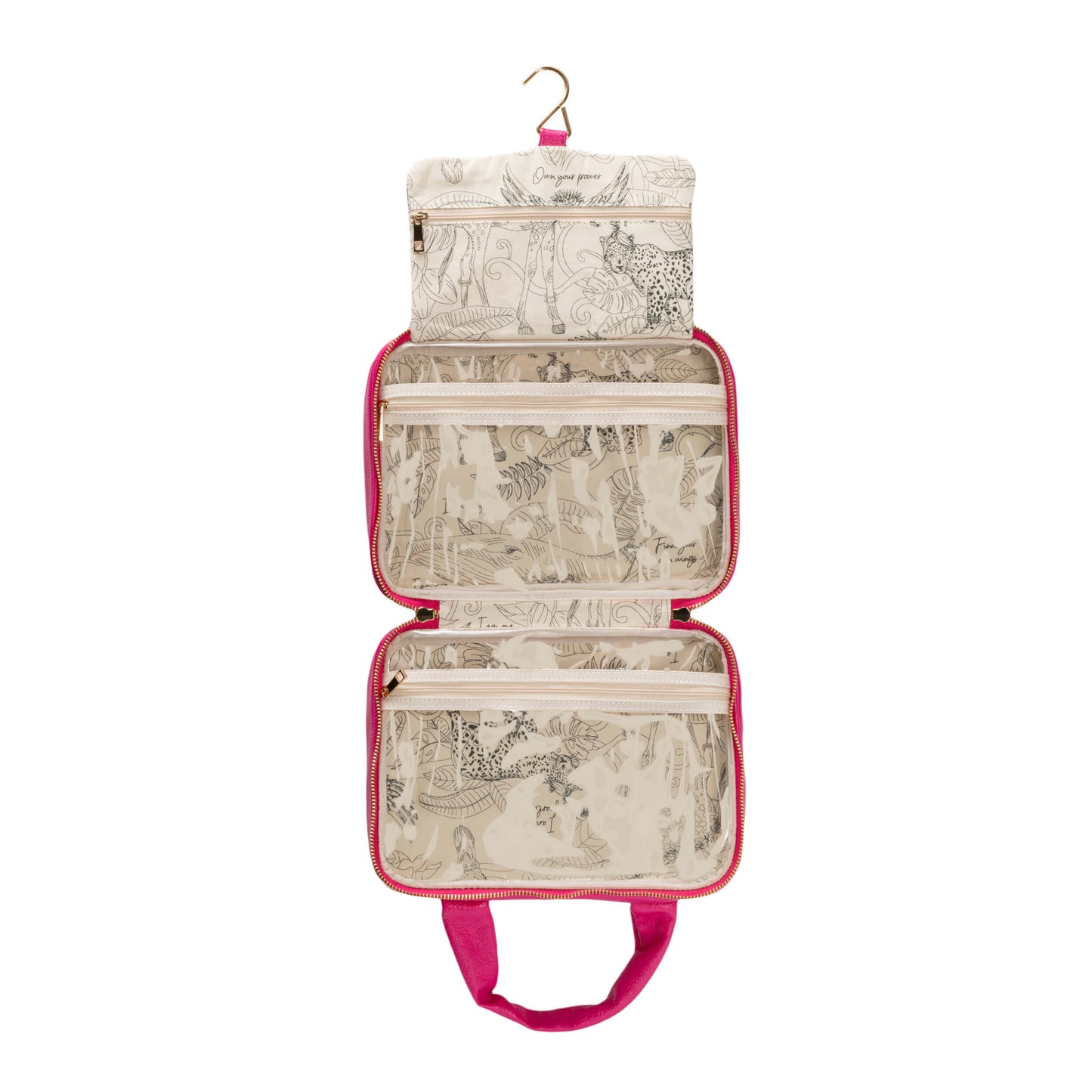 The Leah suitcase - Brave Pink (Customizable)
