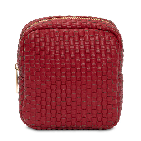 The Debbie mini Pouch - Passion Red (Customizable)